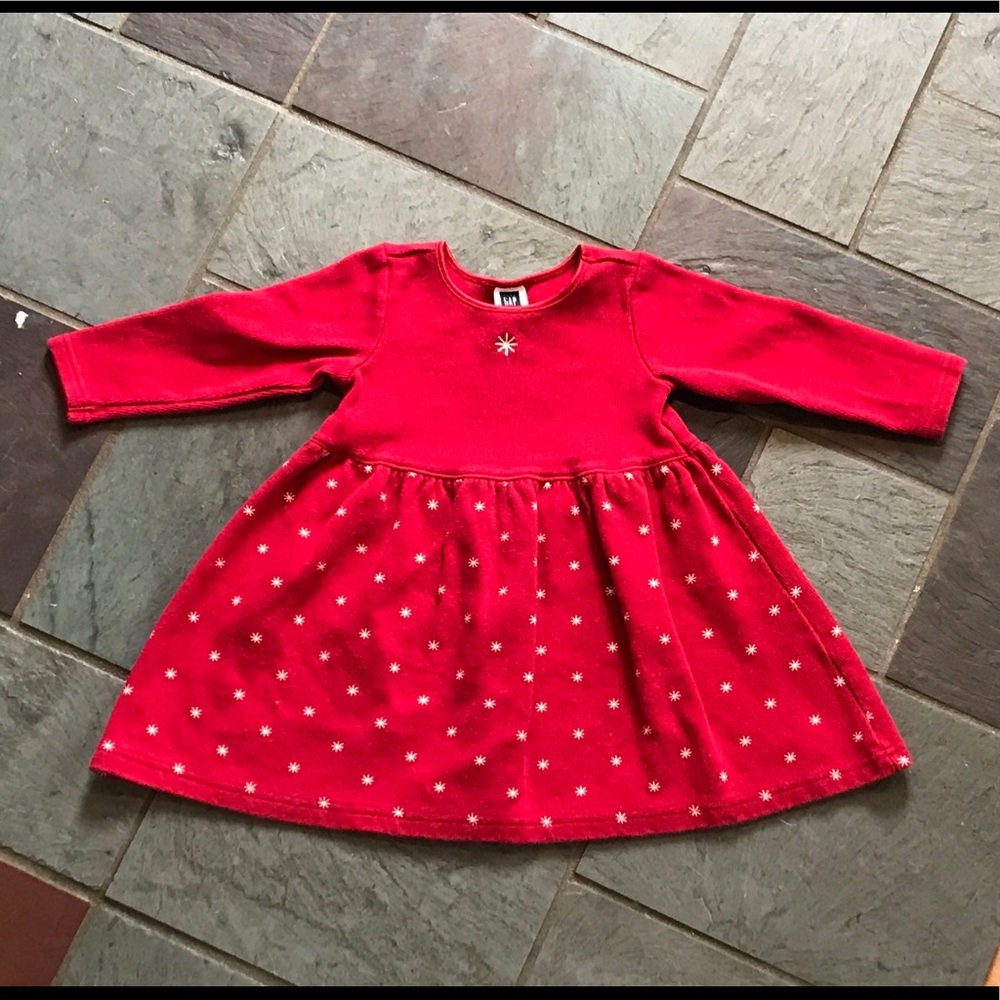 18-24 month Baby GAP Girls Snowflake Dress